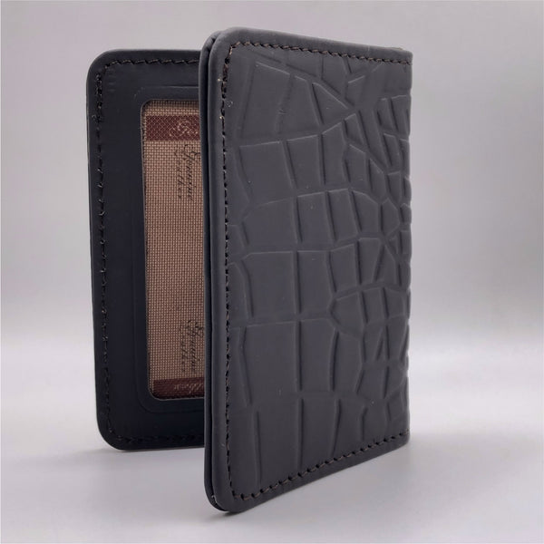 Mini Leather Wallet (Dark Brown) - TC 03