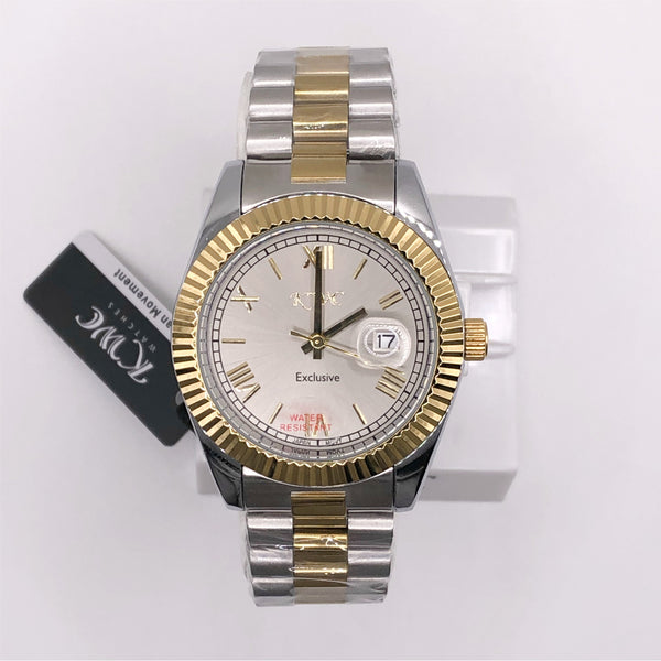 Luxury Gold & Silver Watch - TC 4