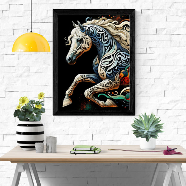 CALIGRAPHY HORSE PAINTING