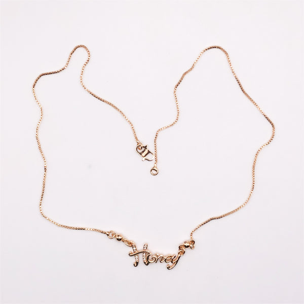 Beautiful Gold Neck Chain - TC 07