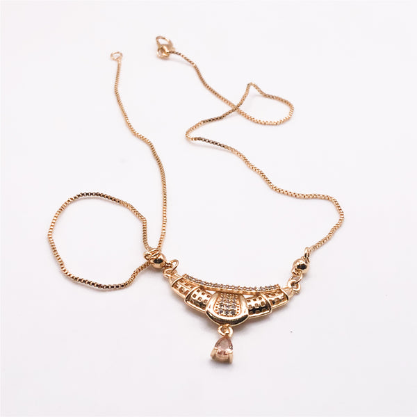 Elegant Gold Neck Chain - TC 08