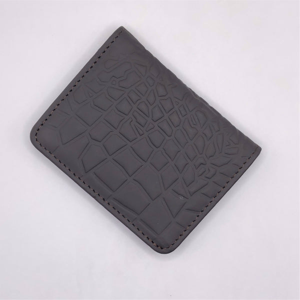 Mini Leather Wallet (Dark Brown) - TC 03