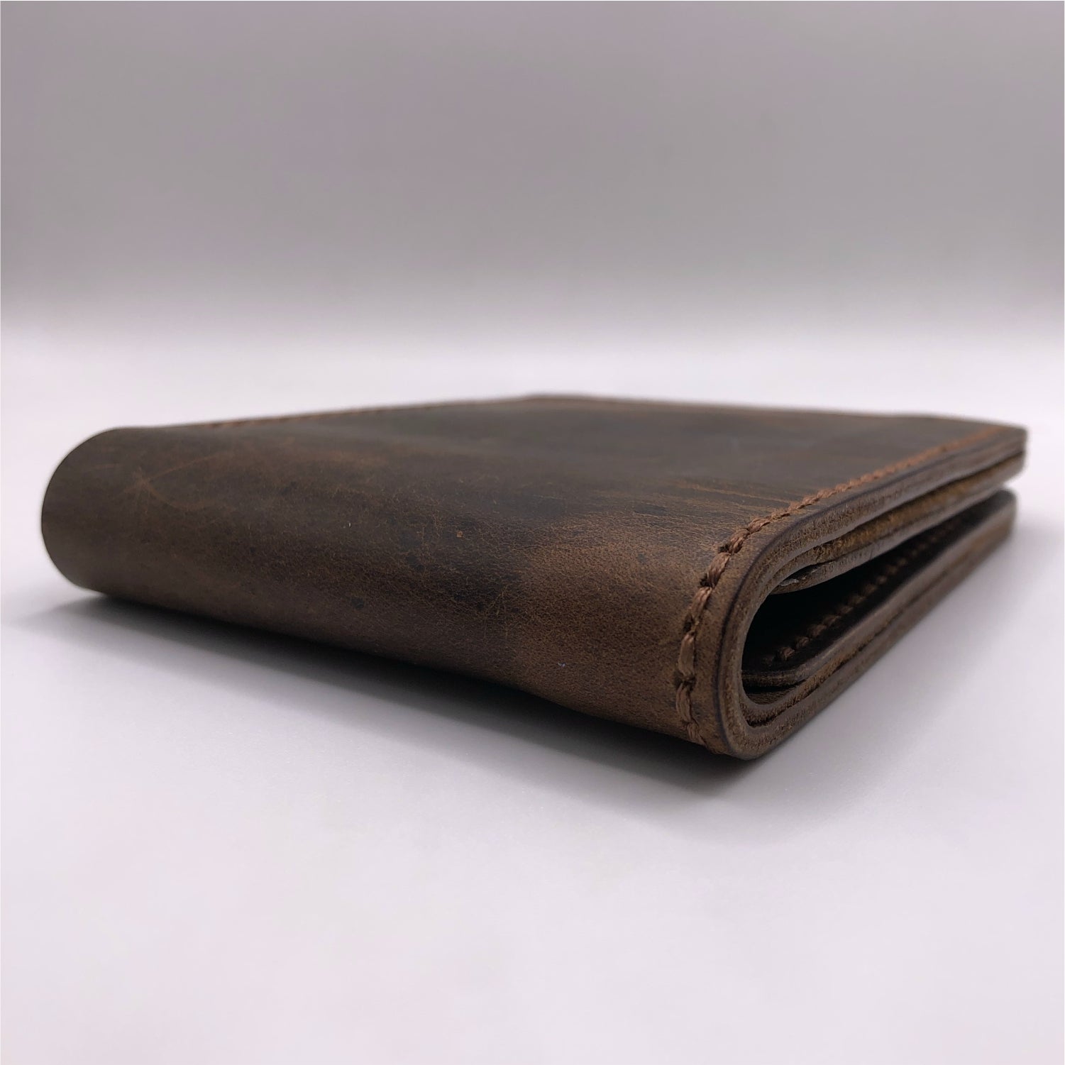 Wax Pullup Leather Wallet - Tc 08