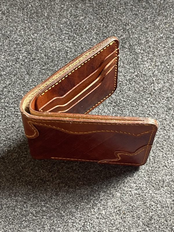 Leather Wallet Plus Card Holder